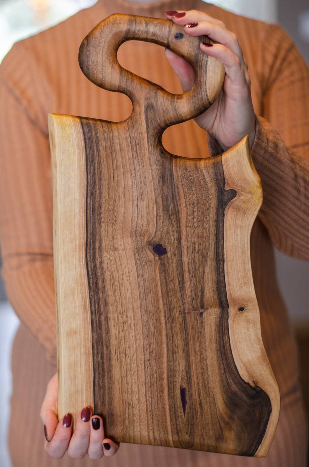 Deska z drewna orzechowego - Pablo Art - Paweł Wisełka zdjęcie 2