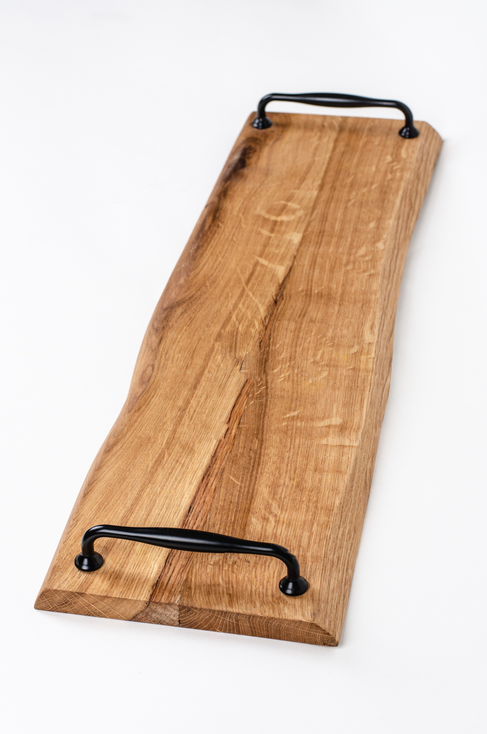 Taca drewniana z uchwytami - WoodHomeDeco zdjęcie 1